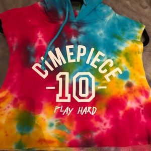 DIMEPIECE SLEEVLESS SWEATSHIRT